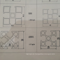 Anodierte und pulverbeschichtete Aluminiummodularprofile